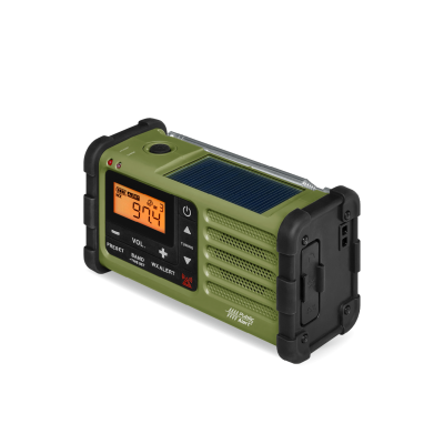 Sangean AM / FM / WX / Multi-Powered Radio in Green - 24-SG112