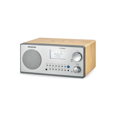 Sangean HD / AM / FM Wooden Radio in Walnut - 14-HDR18