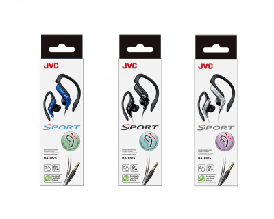 JVC Ear Clip Sports Headphones - HA-EB75-SN