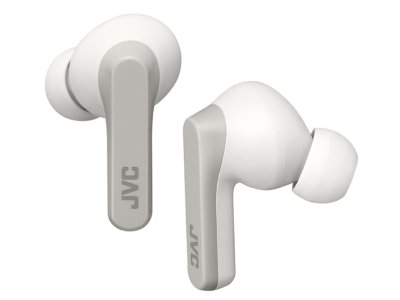 JVC True Wireless Headphones in White - HA-A9T-W