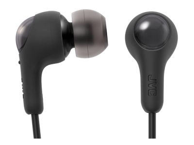 JVC USB-C Gumy Connect Wired Earbuds in Black - HA-FR9UC-B