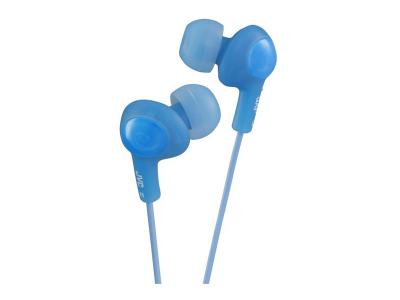 JVC Gumy PLUS Inner Ear Headphones in Blue - HA-FX5-A