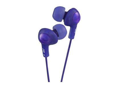 JVC Gumy PLUS Inner Ear Headphones in Violet - HA-FX5-V