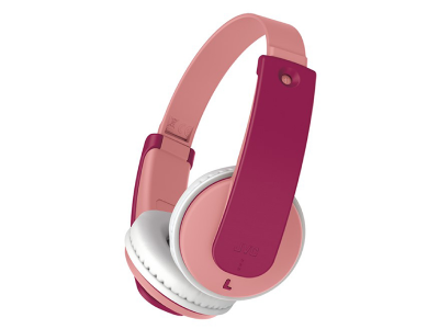 JVC Kids Wireless Tinyphone Headphones in Pink - HA-KD10W-P