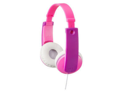 JVC Kid's On-Ear headphones in Pink - HA-KD7-PN