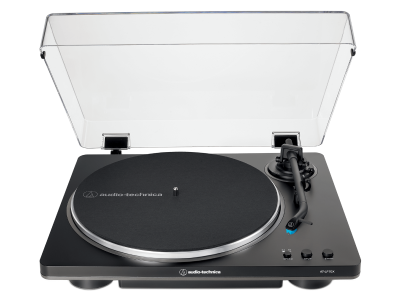 Audio Technica Fully Automatic Belt-Drive Turntable in Black/Gray - AT-LP70X-BG