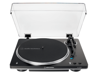 Audio Technica Fully Automatic Wireless Belt-Drive Turntable Black/Silver - AT-LP70XBT-BS