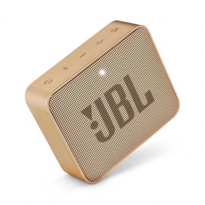 JBL Portable Bluetooth Speaker GO 2 Pearl Champagne - JBLGO2CHAMPAGNEAM