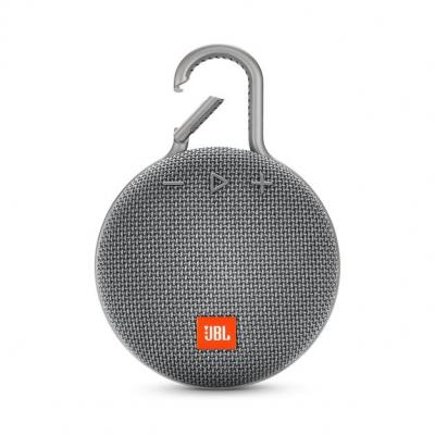 JBL A full-featured waterproof portable Bluetooth speaker with surprisingly powerful sound.-JBLCLIP3GRY