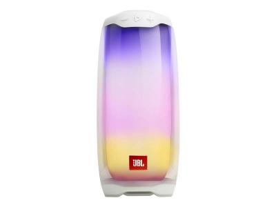 JBL Pulse 4 Portable Bluetooth Speaker - JBLPULSE4WHTAM