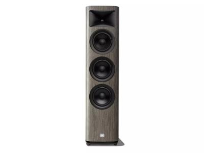 JBL Triple 6.5 Inch 2.5-Way Floorstanding Loudspeaker In Grey Oak - JBLHDI3600GROAM