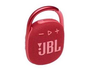 JBL Clip 4 Ultra-Portable Waterproof Speaker in Red - JBLCLIP4REDAM