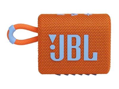 JBL Go 3 Portable Bluetooth Speaker in Orange - JBLGO3ORG