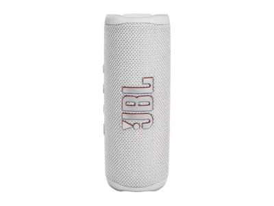 JBL Portable Waterproof Speaker in White - JBLFLIP6WHTAM