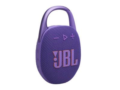 JBL Clip 5 Ultra Portable Bluetooth Speaker in Purple - JBLCLIP5PURAM