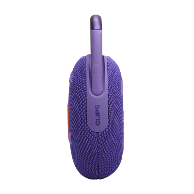 JBL Clip 5 Ultra Portable Bluetooth Speaker in Purple - JBLCLIP5PURAM