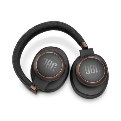 JBL Wireless Over-Ear NC Headphones Live 650BTNC Black - JBLLIVE650BTNCBAM