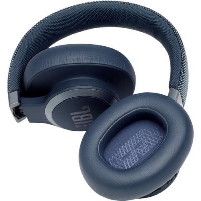 JBL Wireless Over-Ear NC Headphones Live 650BTNC Blue - JBLLIVE650BTNCUAM