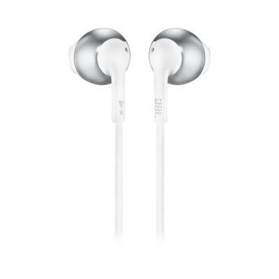 JBL TUNE 205BT Wireless Earbud Headphones In Silver - JBLT205BTSILAM