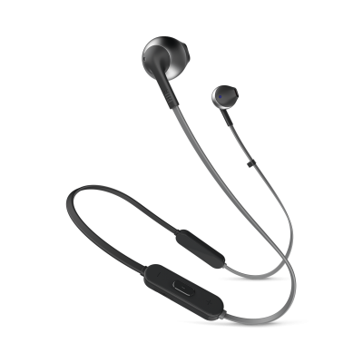 JBL TUNE 205BT Wireless Earbud Headphones In Black - JBLT205BTBLKAM