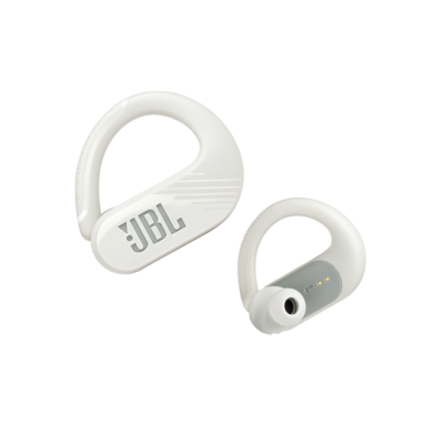 JBL Endurance Peak II Waterproof True Wireless In-Ear Sport Headphones In White - JBLENDURPEAKIIWTAM