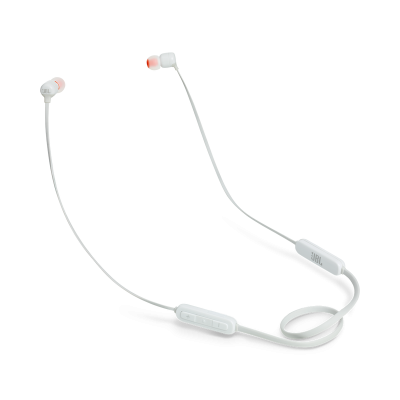 JBL Tune 110BT Wireless In-Ear Headphones In White - JBLT110BTWHTAM