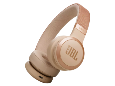 JBL Live 670NC Wireless True Adaptive Noise Cancelling On-Ear Headphones in Sandstone - JBLLIVE670NCSATAM