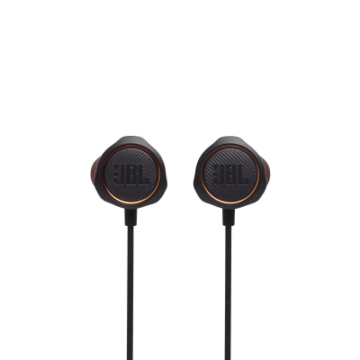 JBL Quantum 50 Wired In-Ear Gaming Headset With Volume Slider And Mic Mute In Black - JBLQUANTUM50BLKAM