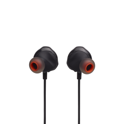 JBL Quantum 50 Wired In-Ear Gaming Headset With Volume Slider And Mic Mute In Black - JBLQUANTUM50BLKAM