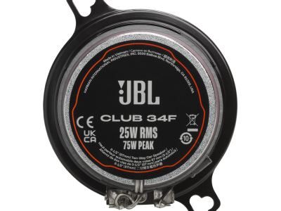 JBL Club 34F 2 Way 3 Ohm Coaxial Car Speakers - JBLSPKCB34F