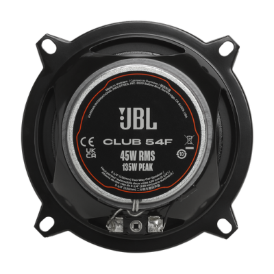 JBL Club 54F 3 Ohm 2 Way Coaxial Car Speakers  - JBLSPKCB54F