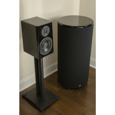 SVSound Prime Bookshelf Speaker in Black Ash - SVS-PRIMEBOOKSHELFBLKASH