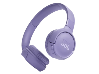 JBL Tune 520BT Wireless On Ear Headphones with Mic - JBLT520BTPURAM